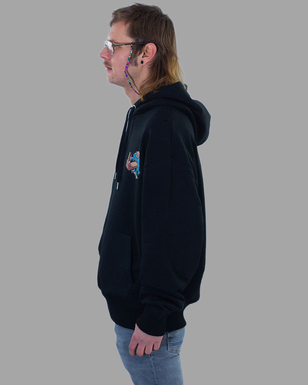 PHIKA Figga Finga Hood Hoodie Ansicht 4 - Back To The Streets
