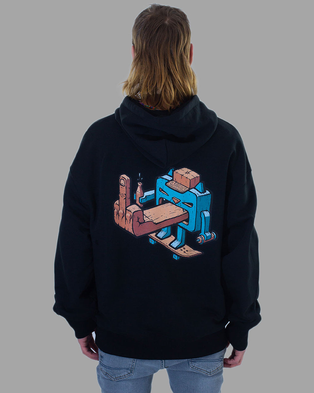 PHIKA Figga Finga Hood Hoodie - Back To The Streets