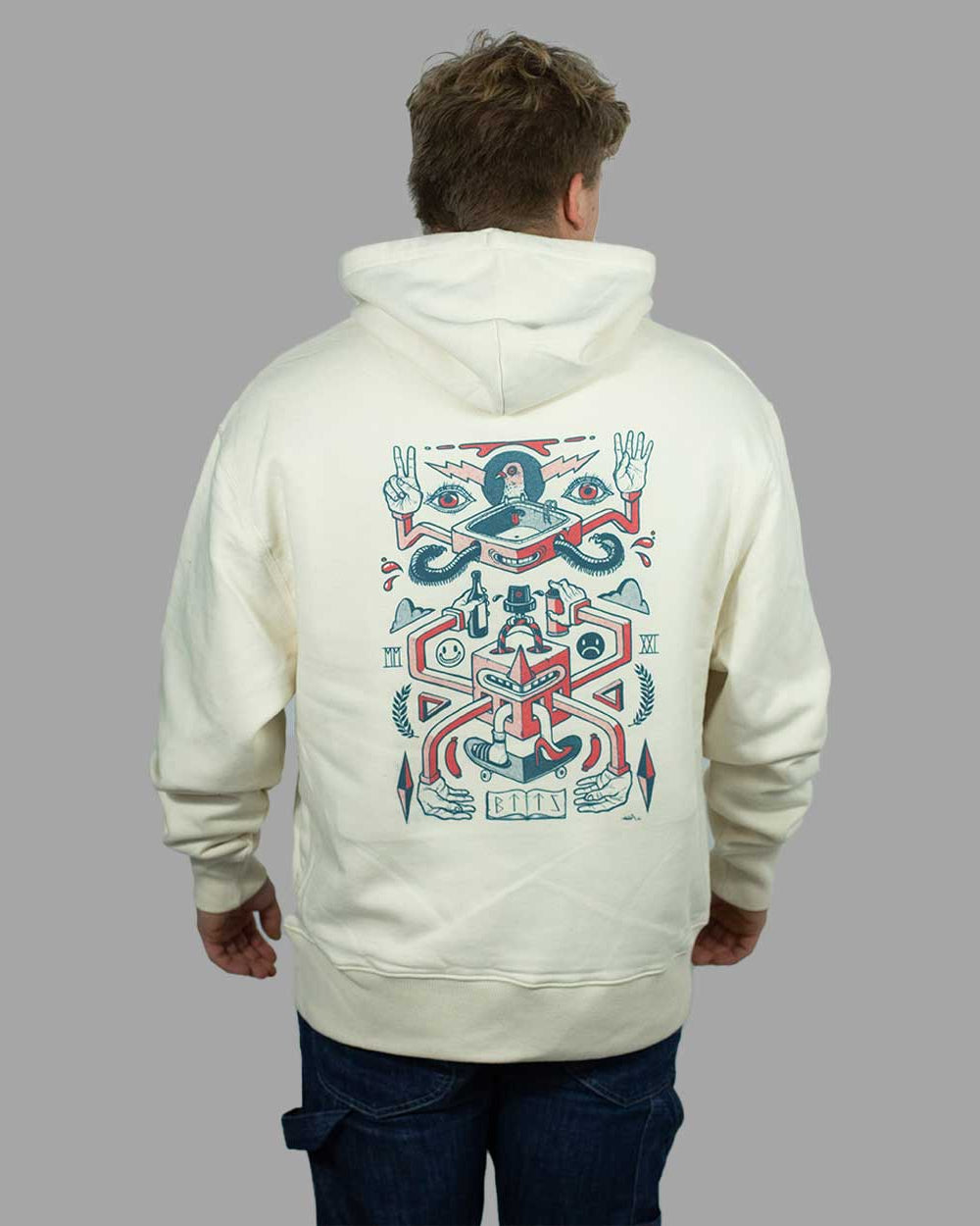 Phika x BTTS Relaxed Fit Hoodie