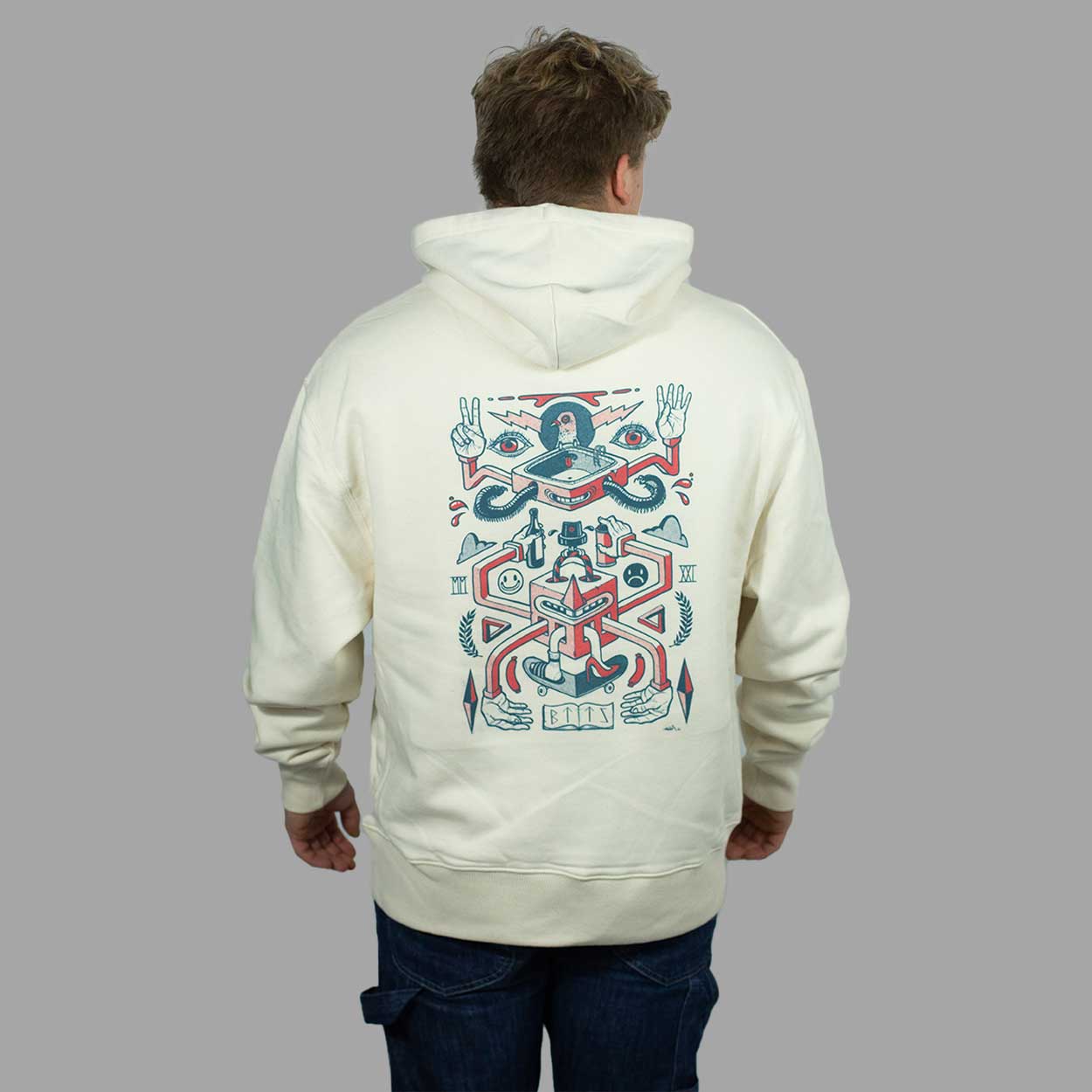 Phika x BTTS Relaxed Fit Hoodie