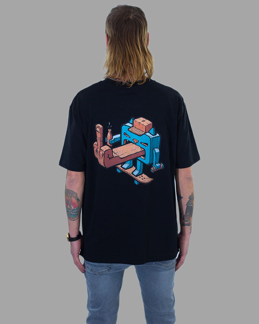 Phika Figga Finga T-Shirt T-Shirt - Back To The Streets