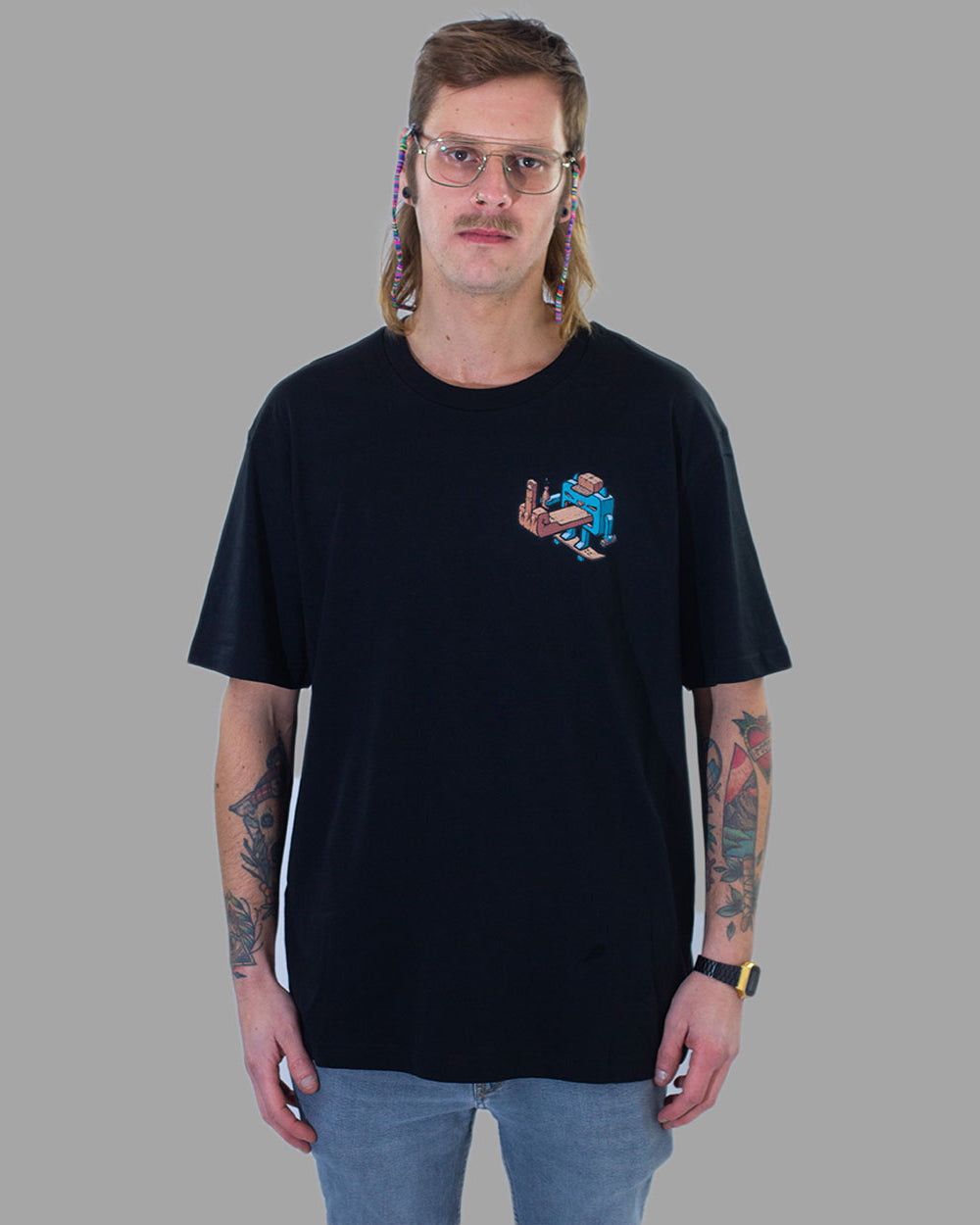 Phika Figga Finga T-Shirt T-Shirt Ansicht 2 - Back To The Streets