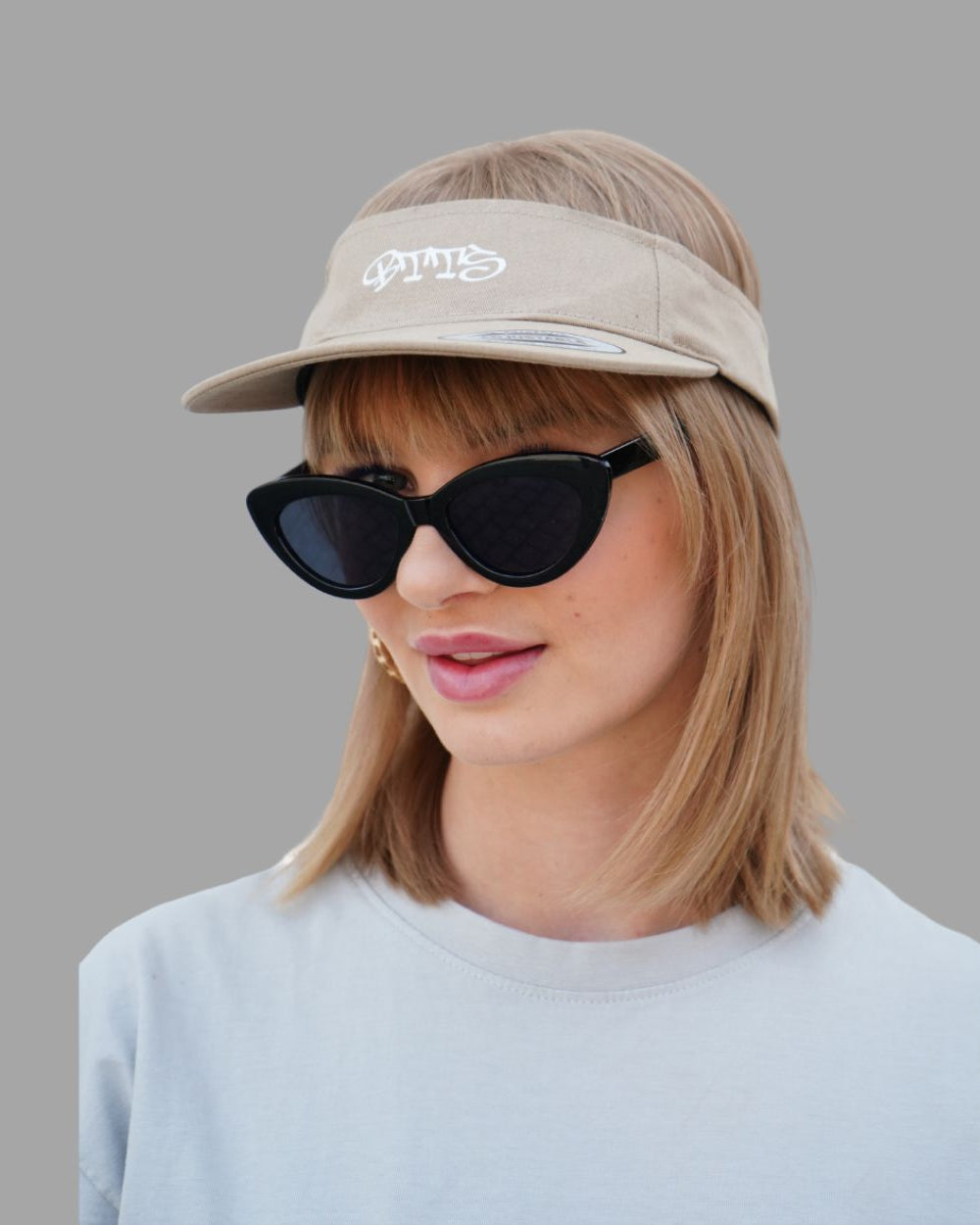 BTTS Tennis Cap - Khaki Cap - Back To The Streets